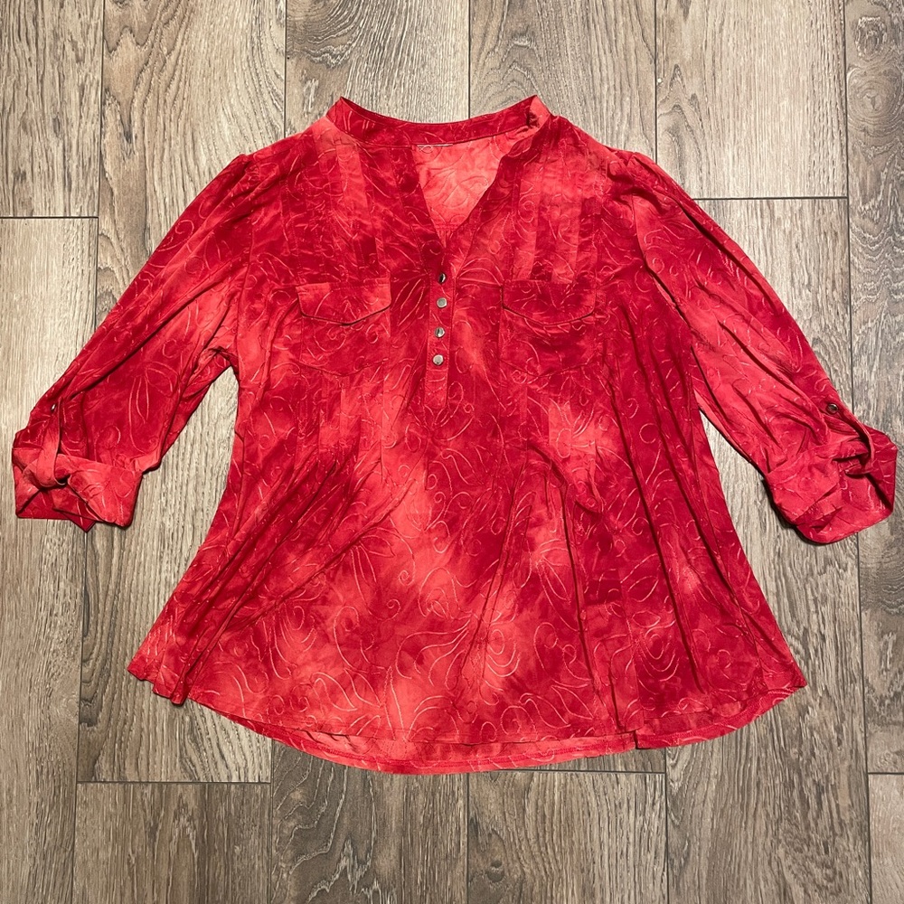 Flowy Tie Dye Top